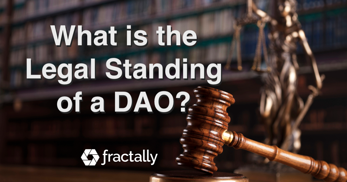 What is the Legal Standing of a DAO? image