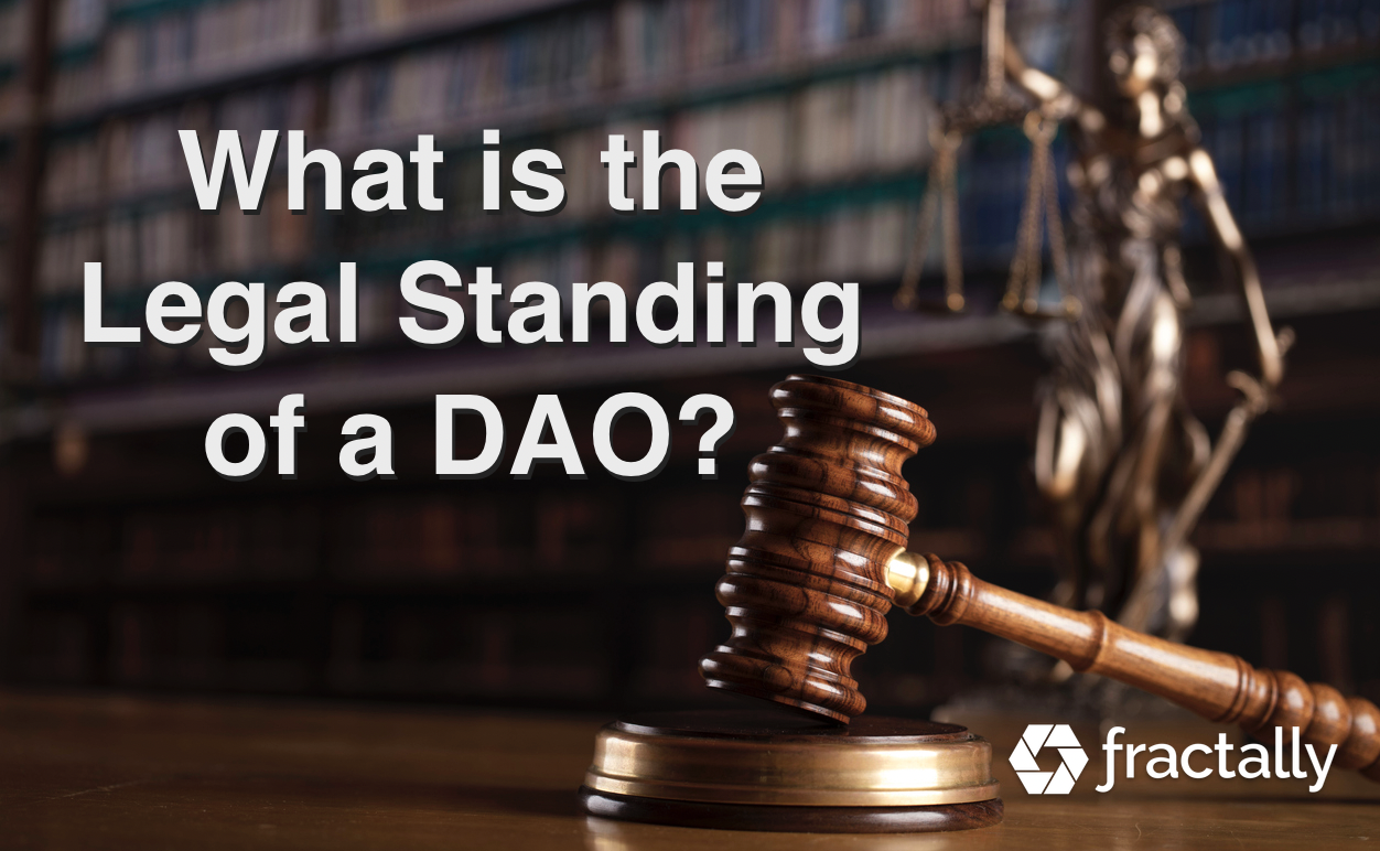 What is the Legal Standing of a DAO? image